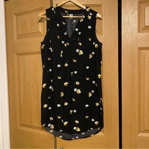 Old navy dress black and yellow